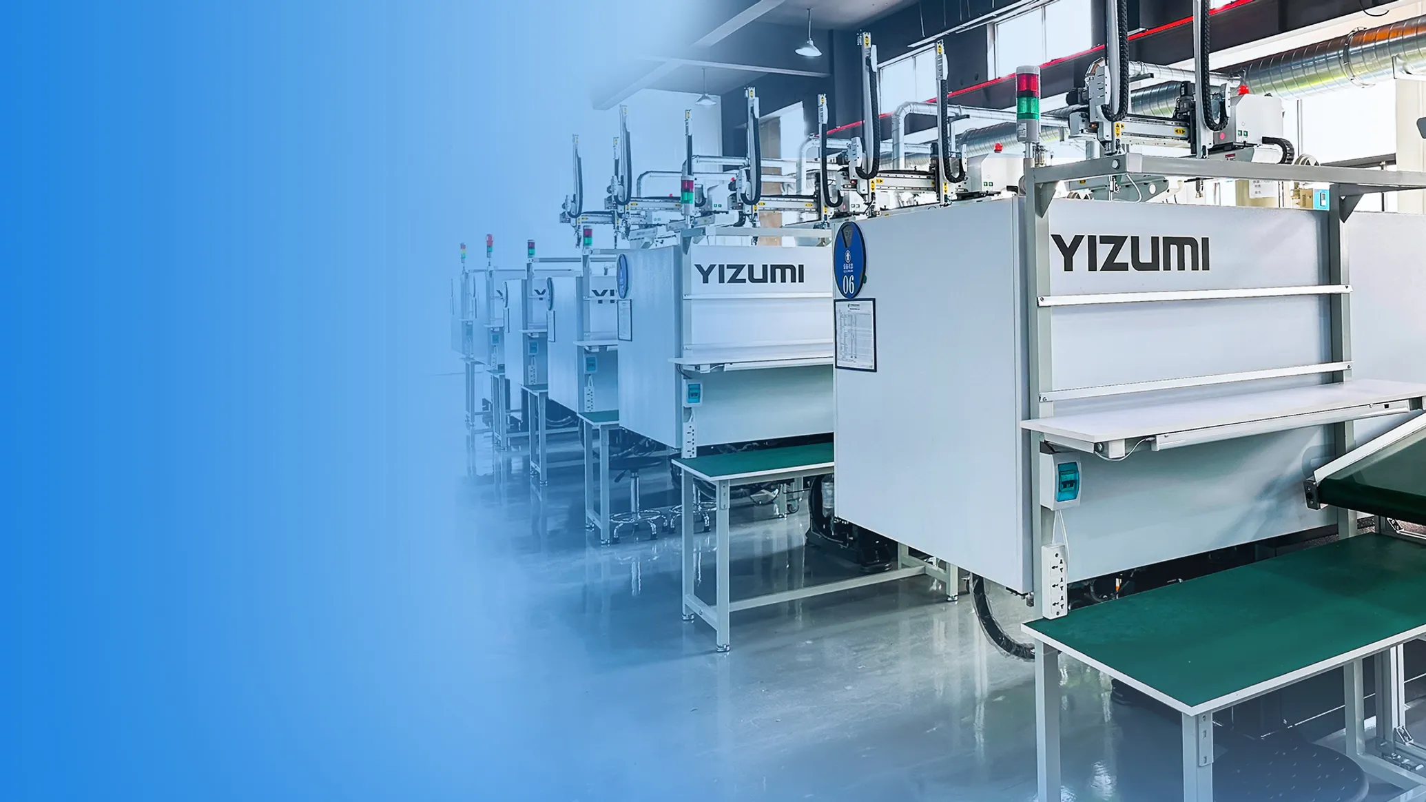 Modern logistics warehouse with advanced automation